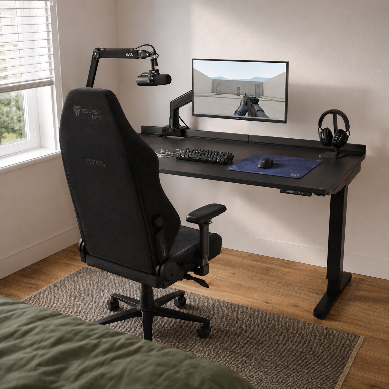 Concept visual of the complete GSetups VALORANT gaming setup