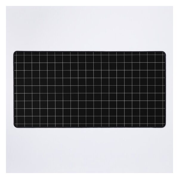 Grid deskmat XXL (black)