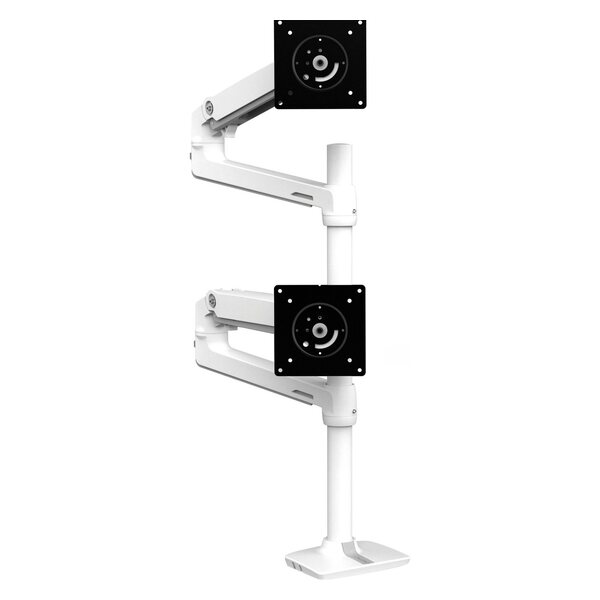 Heavy-duty stacked monitor arm